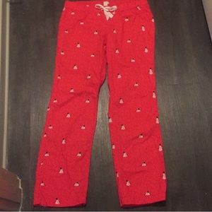 J.Crew snowman Christmas pajama pants
